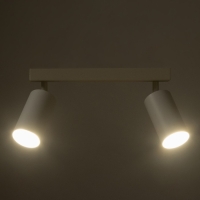 Спот "Этнес" 2хGU10 белый 29,5х6,5х16,5 см Спот "Этнес" 2хGU10 белый 29,5х6,5х16,5 см