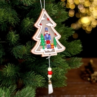 Новогодний декор с подсветкой &laquo;Щелкунчик&raquo; 11 &times; 1 &times; 12 см