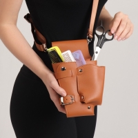 Сумка для мастера, 23 &times; 13,7 см, длина ремня 117 см, цвет МИКС