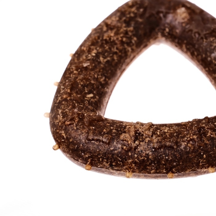 Игрушка для собак жевательная со ароматом корма &laquo;Треугольник&raquo;, 7 х 7см