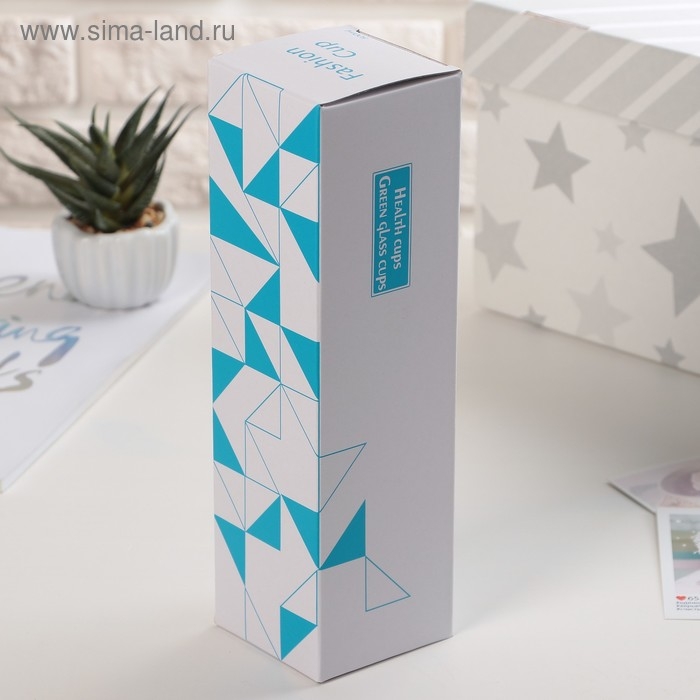 Бутылка для воды стеклянная с ручкой в чехле «Кит», 500 мл, h=23,5 см, рисунок МИКС Бутылка для воды стеклянная с ручкой в чехле «Кит», 500 мл, h=23,5 см, рисунок МИКС