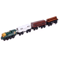 Железная дорога &laquo;Лесопилка&raquo;, детская, работает от батареек