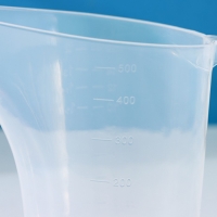 Кувшин мерный Доляна, 500 мл, 20&times;9,5&times;12 см, цвет прозрачный