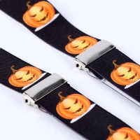 Карнавальные подтяжки &laquo;Жуткие тыковки&raquo;