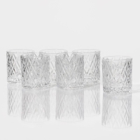 Набор стаканов Magistro &laquo;Богема. Ромбы&raquo;, 310 мл, 8,3&times;7,7&times;9 см, 6 шт