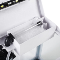 Аквариум SeaStar HX-180F в комплекте: LED-лампа, фильтр, 3,5 л, красный Аквариум SeaStar HX-180F в комплекте: LED-лампа, фильтр, 3,5 л, красный