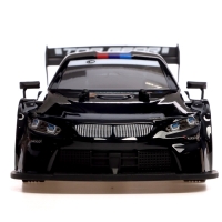 Машинка на пульте управления &laquo;Легенда Дрифта&raquo;, радиоуправление, полный привод, 40 км/ч, 2 комплекта колёс, 1:16, цвет чёрный