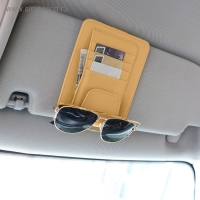 Визитница-органайзер на солнцезащитный козырек, цвет микс