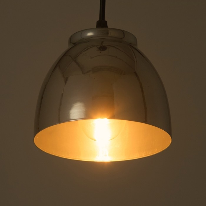 Люстра BayerLux Подвес BayerLux 3111/1 1х40Вт Е27, хром, d=13,5 см, h=10,5 см