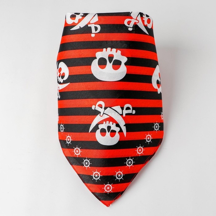 Бандана &laquo;Настоящий пират&raquo;, детская, 50х50 см