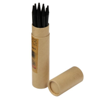 Карандаши угольные, чёрные, 12 штук в наборе, soft Карандаши угольные, чёрные, 12 штук в наборе, soft