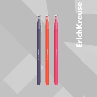 Ручка шариковая ErichKrause Slim Stick Caribbean Sunset, игольчатый узел 0.7 мм, чернила синие, покрытие Soft Touch, МИКС Ручка шариковая ErichKrause Slim Stick Caribbean Sunset, игольчатый узел 0.7 мм, чернила синие, покрытие Soft Touch, МИКС