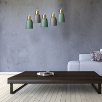 Светильник BayerLux "Аволтри" 1х60Вт E27 зеленый 13х13х23 см.