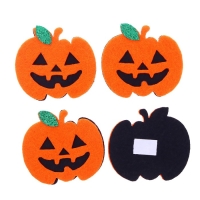 Декор на клеевой основе &laquo;Тыква&raquo; набор 4 шт., размер 1 шт: 5 &times; 4,6 см