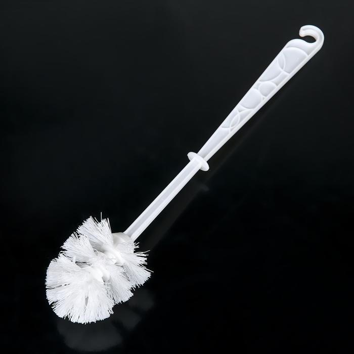 Ёршик для унитаза Disco, 6.5&times;6.5&times;33.5 см, цвет МИКС