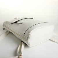 Рюкзак городской на молнии, цвет белый Рюкзак городской на молнии, цвет белый