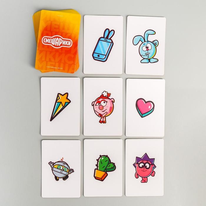 Настольная игра СМЕШАРИКИ &laquo;ОКАВОКА&raquo; на скорость и внимание 3+