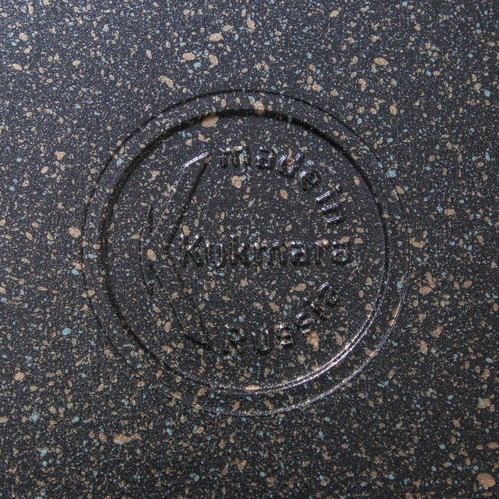 Сковорода блинная Granit Ultra, d=24 см, пластиковая ручка, антипригарное покрытие, цвет чёрный