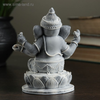 Сувенир "Ганеша на лотосе №1" 10,5см Сувенир "Ганеша на лотосе №1" 10,5см