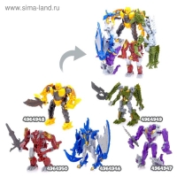 Робот &laquo;Динобот&raquo;, трансформируется, 5 видов, собирается в 1 робота