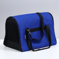 Сумка - переноска для животных, размер M, 43 х 27 х 30 см, синий Сумка - переноска для животных, размер M, 43 х 27 х 30 см, синий