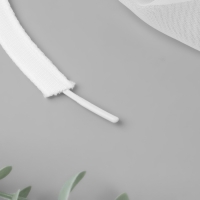 Лента тоннельная, бесшовная, 10 мм, 10 &plusmn; 0,5 м, цвет белый