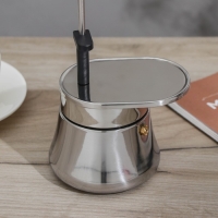 Кофеварка гейзерная Magistro Semi, на 6 чашек, 300 мл, нержавеющая сталь Кофеварка гейзерная Magistro Semi, на 6 чашек, 300 мл, нержавеющая сталь