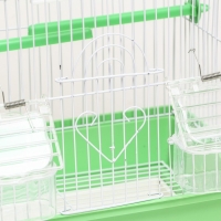 Клетка для птиц укомплектованная Bd-1/4f, 30 х 23 х 39 см, зелёная Клетка для птиц укомплектованная Bd-1/4f, 30 х 23 х 39 см, зелёная