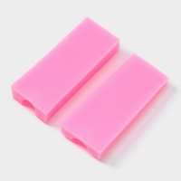 Молд &laquo;Рог единорога&raquo;, силикон, 10&times;8 см, цвет МИКС