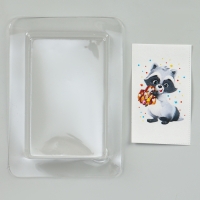 Мыло с картинкой своими руками &laquo;Енотик&raquo; &lrm;, набор для мыловарения