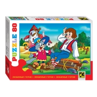 Пазлы &laquo;Любимые герои&raquo;, 80 элементов, МИКС
