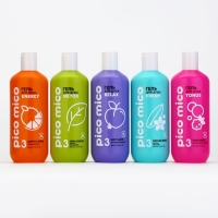 Гель для душа женский, 400 мл, аромат бабл-шейк, PICO MICO Гель для душа женский, 400 мл, аромат бабл-шейк, PICO MICO