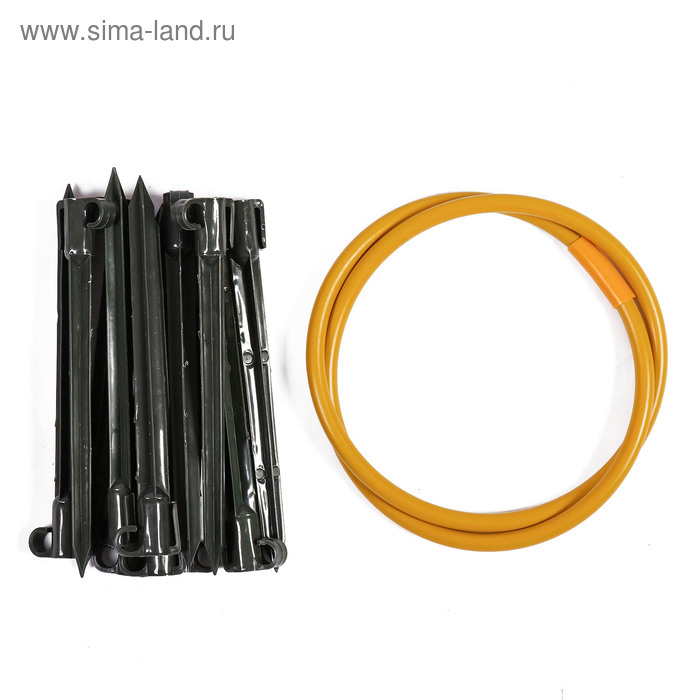 Кустодержатель, d = 50 см, h = 80 см, ножка d = 2 см, пластик, МИКС Кустодержатель, d = 50 см, h = 80 см, ножка d = 2 см, пластик, МИКС