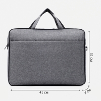 Сумка для ноутбука, цвет серый Сумка для ноутбука, цвет серый