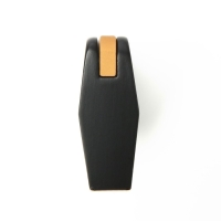 Ручка-скоба CAPPIO RSC032, м/о 128 мм, цвет черно-золотой