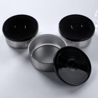 Термос для еды "Амет. Экспресс" 1с2391, 1.8 л, (3 контейнера &times; 0.6 л), 74 &deg;С, 6 ч