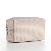 Косметичка на молнии, цвет бежевый Косметичка на молнии, цвет бежевый