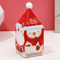 Соль для ванны &laquo;Верь в мечту!&raquo;, 200 г, аромат шоколада, Новый Год