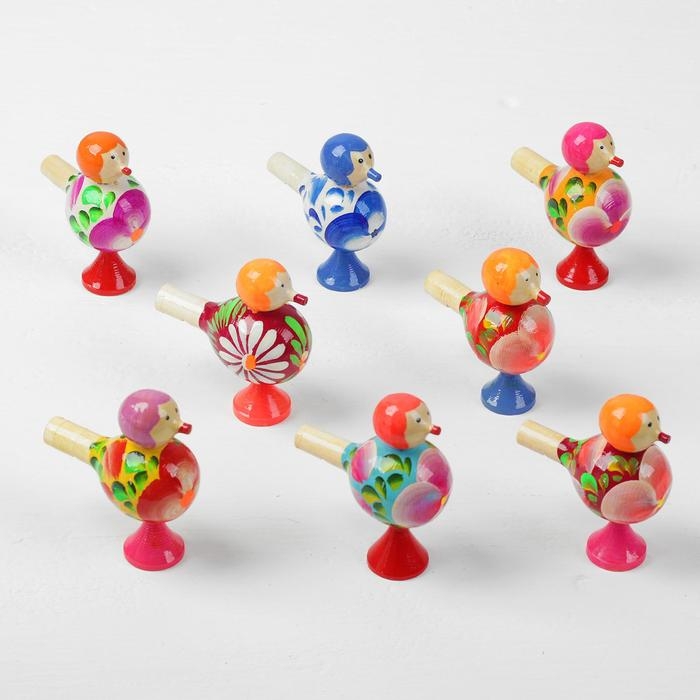 Свистулька &laquo;Птичка расписная&raquo;, МИКС