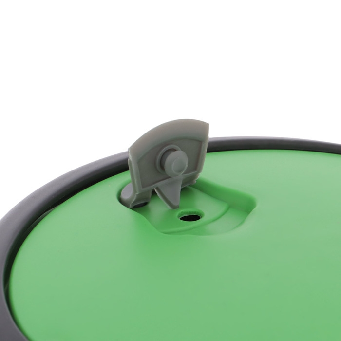 Ланч бокс с отделением для еды, контейнер для еды Ланч бокс с отделением для еды, контейнер для еды "Доляна", 500 мл, 8 х 17 см, зеленый