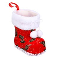 Конфетница &laquo;Сапожок&raquo;, цвет красный