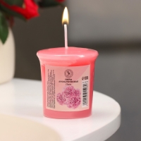 Свеча ароматическая "Peony", пион, 5х4,5 см Свеча ароматическая "Peony", пион, 5х4,5 см