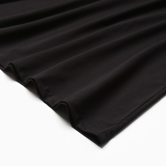 Платье женское трикотажное MINAKU: Basic line цвет черный, р-р 46 Платье женское трикотажное MINAKU: Basic line цвет черный, р-р 46