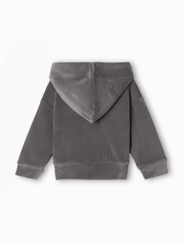 Толстовка Крошка Я Plushy, р. 74-80, серый Толстовка Крошка Я Plushy, р. 74-80, серый