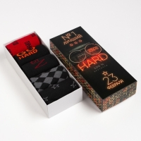 Набор мужских носков 23 февраля KAFTAN "Любимый" 5 пар, р. 41-44 (27-29 см) 744 Набор мужских носков 23 февраля KAFTAN "Любимый" 5 пар, р. 41-44 (27-29 см) 744