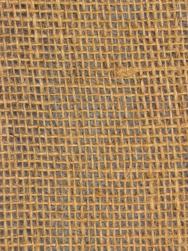 Джут натуральный, 1,1 &times; 5 м, плотность 260 г/м&sup2;, плетение 35 &times; 30 нитей