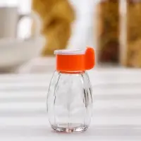 Солонка стеклянная &laquo;Яркая&raquo;, 30 мл, 3,5&times;7 см, цвет МИКС