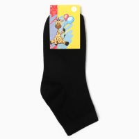 Носки детские, цвет черный, размер 20