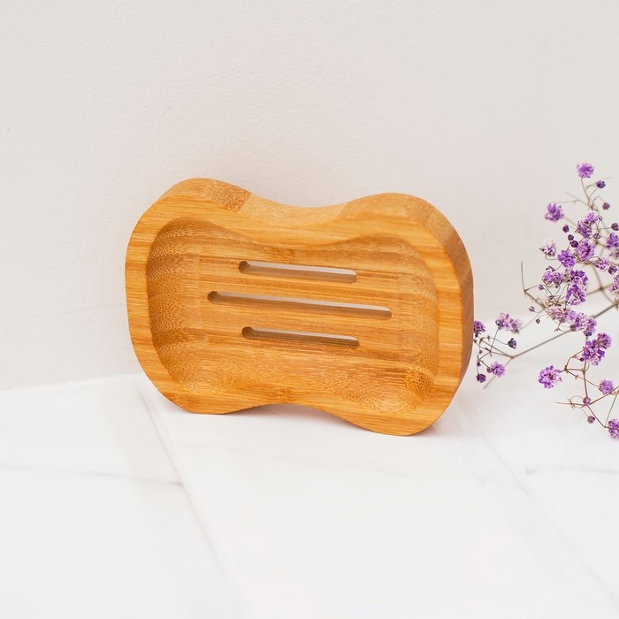 Мыльница, 1.8&times;11.5&times;8 см, бамбук