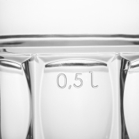 Кружка стеклянная для пива &laquo;Пинта&raquo;, 500 мл